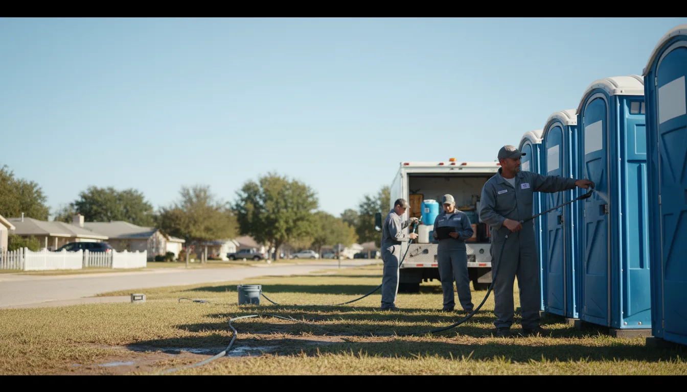 Long-Term Portable Toilet Rental in Stanton, MI near me